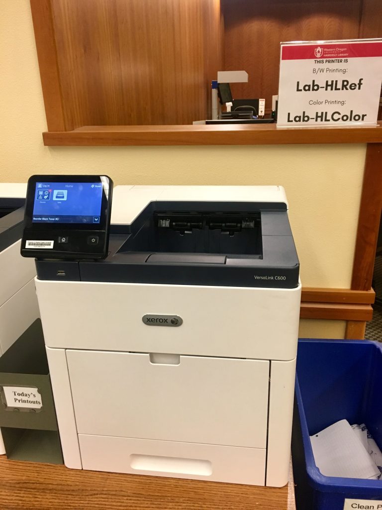 library printers